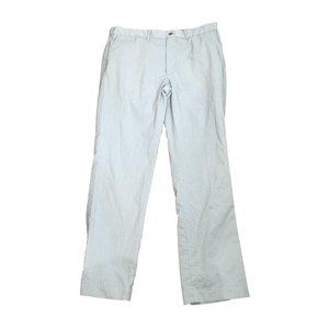 Polo Golf Ralph Lauren Mens Pants Golf Tailored Fit Size 26/32 Gray White Check